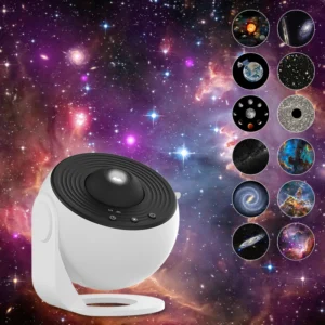 Proyector de cielo estrellado con Galaxia para niños, lámpara de planetario giratoria de 360 ° para dormitorio, regalo del Día de San Valentín, decoración de boda