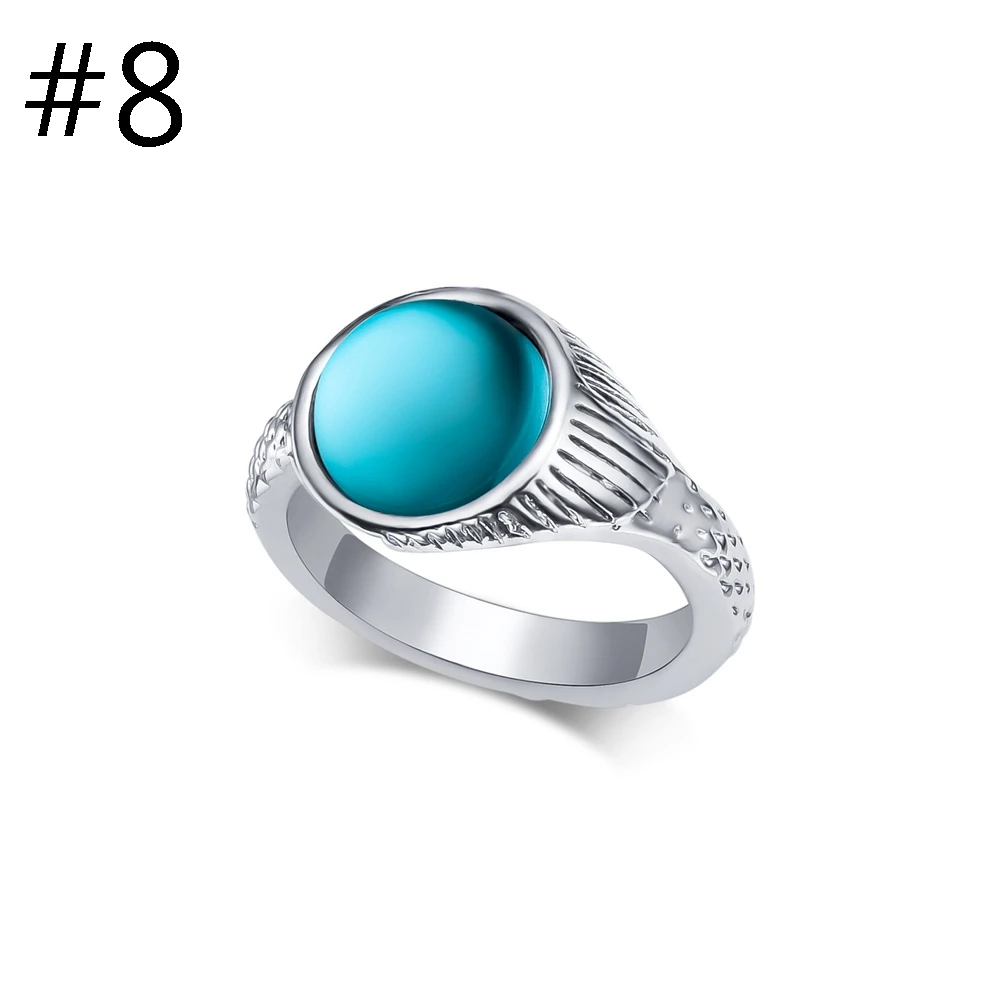 Anillo de sirena Mako de Drama de Tv clásico, joyería de cristal con incrustaciones de lujo Retro para fanáticos de la película de la Isla de los secretos, accesorios para regalo - Image 8