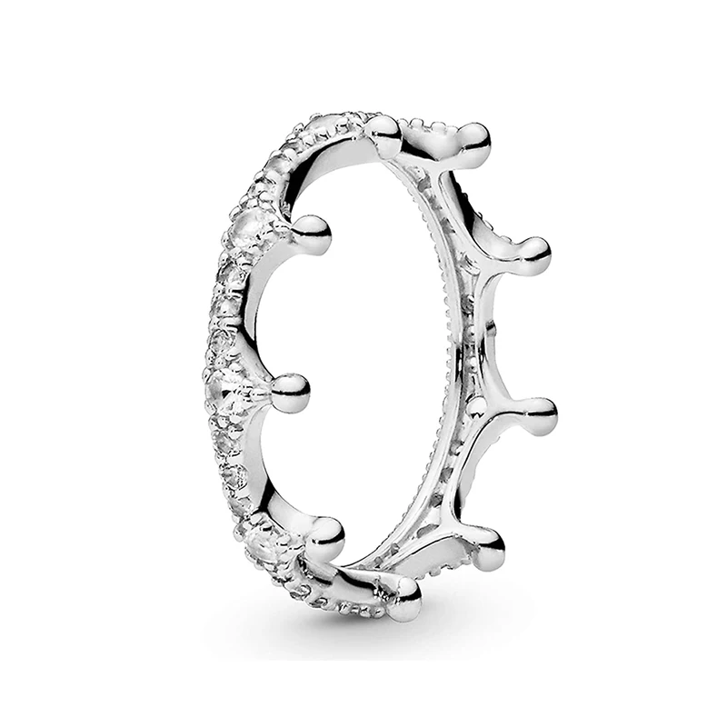 Nuevo superventas, anillo clásico de corazón de Disney compatible con Pandora, abalorio de lujo ligero, regalo de joyería de moda brillante - Image 34