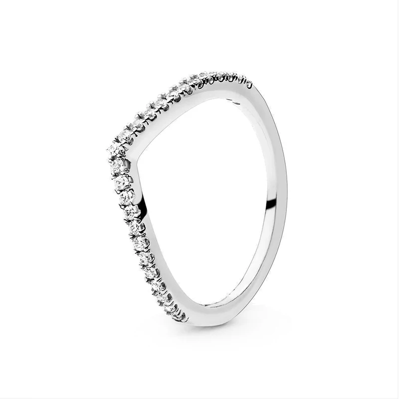 Nuevo superventas, anillo clásico de corazón de Disney compatible con Pandora, abalorio de lujo ligero, regalo de joyería de moda brillante - Image 37