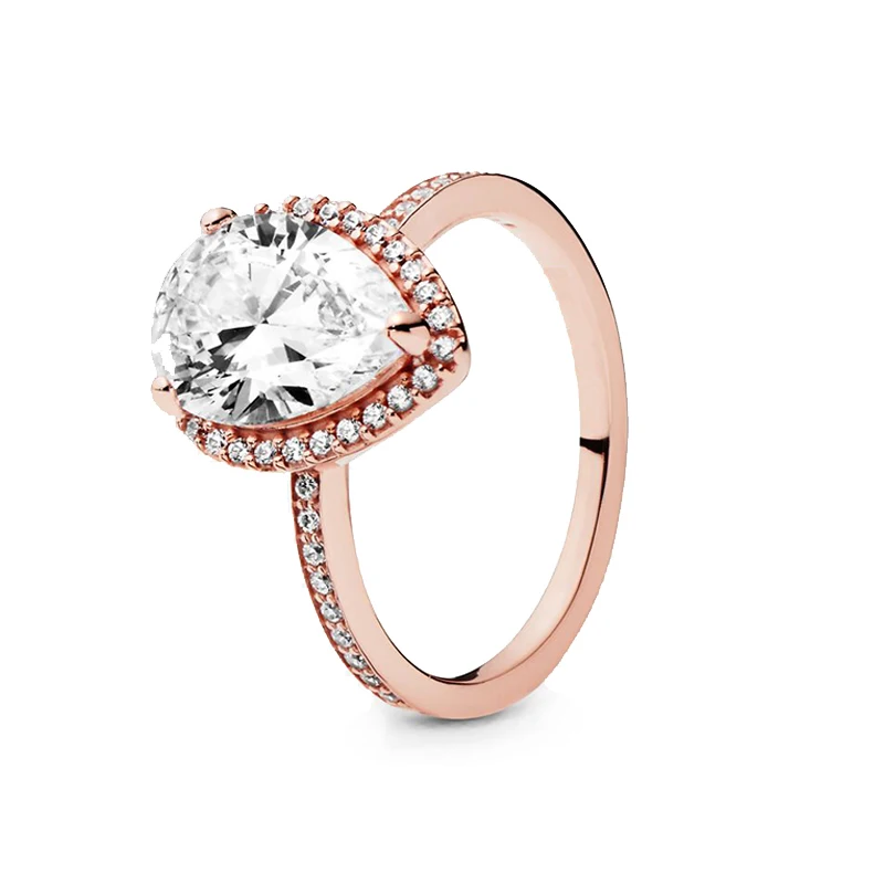 Nuevo superventas, anillo clásico de corazón de Disney compatible con Pandora, abalorio de lujo ligero, regalo de joyería de moda brillante - Image 59