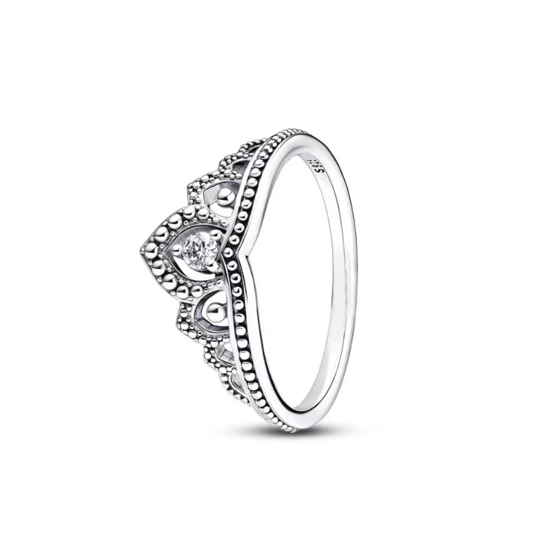 Nuevo superventas, anillo clásico de corazón de Disney compatible con Pandora, abalorio de lujo ligero, regalo de joyería de moda brillante - Image 29