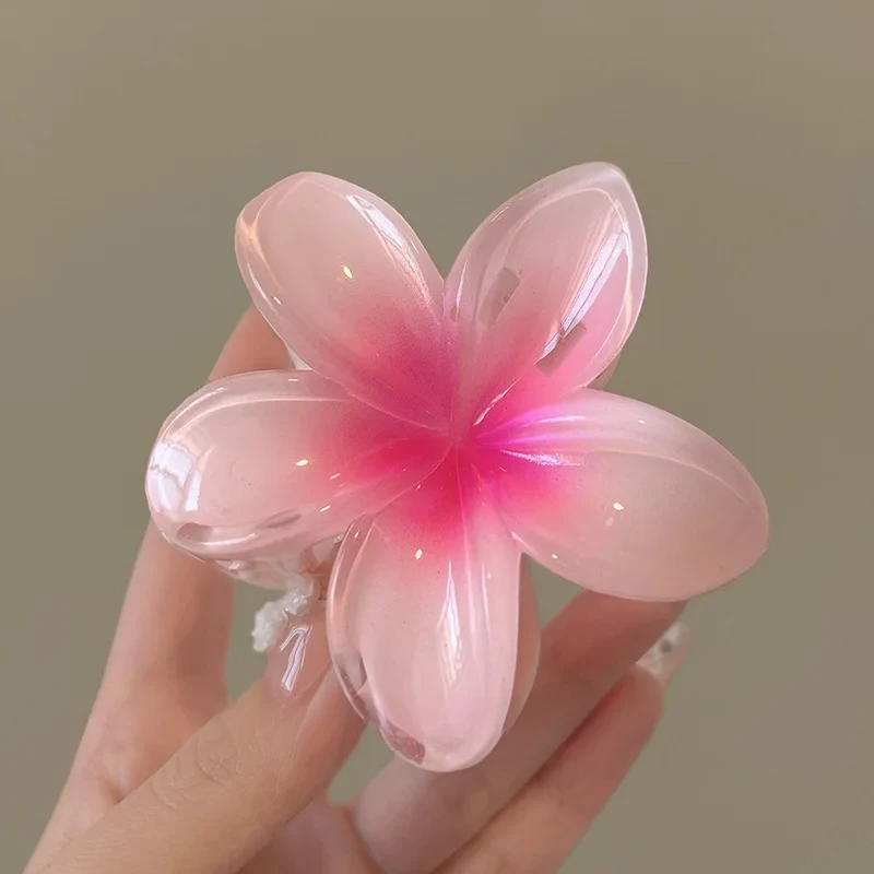 Pinza para el pelo con flor de lirio para mujer, accesorio Floral para el pelo, estilo bohemio, ideal para vacaciones en la playa, regalo - Image 9