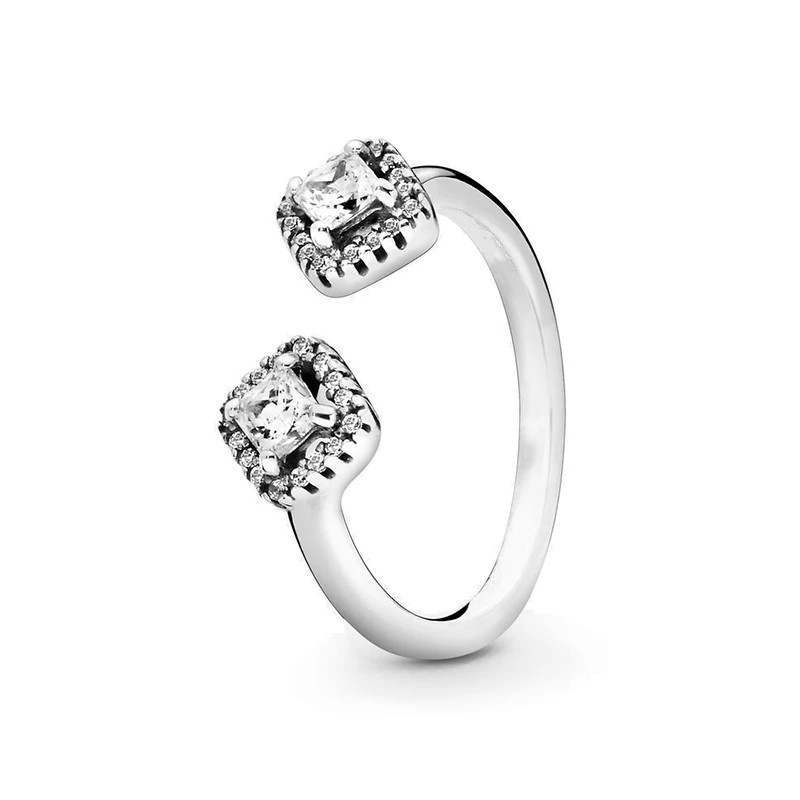 Nuevo superventas, anillo clásico de corazón de Disney compatible con Pandora, abalorio de lujo ligero, regalo de joyería de moda brillante - Image 41