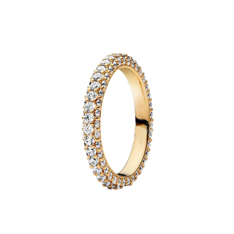 Nuevo superventas, anillo clásico de corazón de Disney compatible con Pandora, abalorio de lujo ligero, regalo de joyería de moda brillante - Image 48