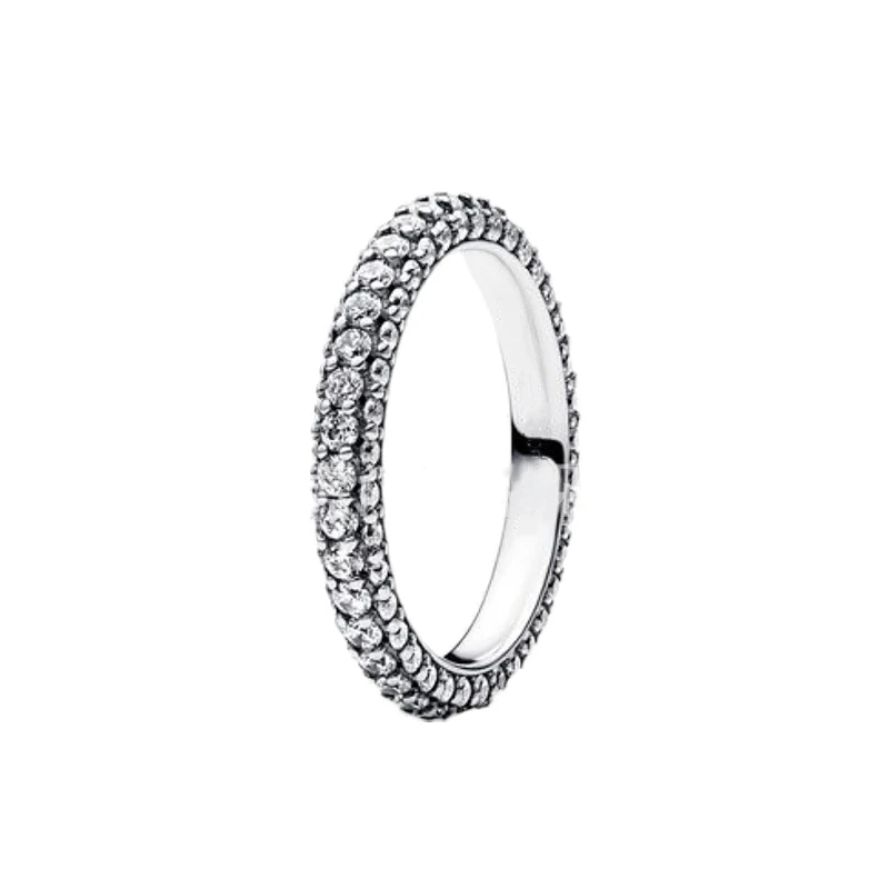 Nuevo superventas, anillo clásico de corazón de Disney compatible con Pandora, abalorio de lujo ligero, regalo de joyería de moda brillante - Image 46