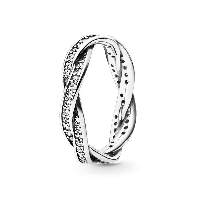 Nuevo superventas, anillo clásico de corazón de Disney compatible con Pandora, abalorio de lujo ligero, regalo de joyería de moda brillante - Image 10