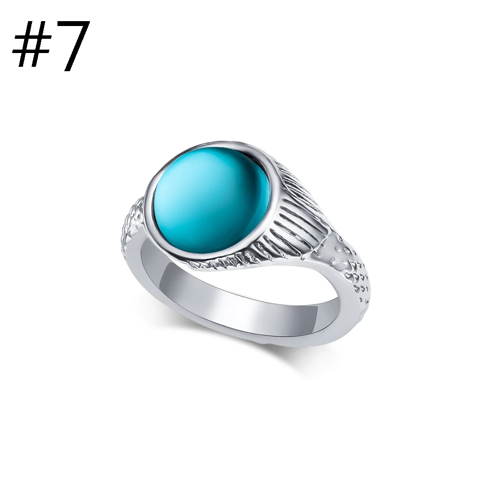 Anillo de sirena Mako de Drama de Tv clásico, joyería de cristal con incrustaciones de lujo Retro para fanáticos de la película de la Isla de los secretos, accesorios para regalo - Image 7