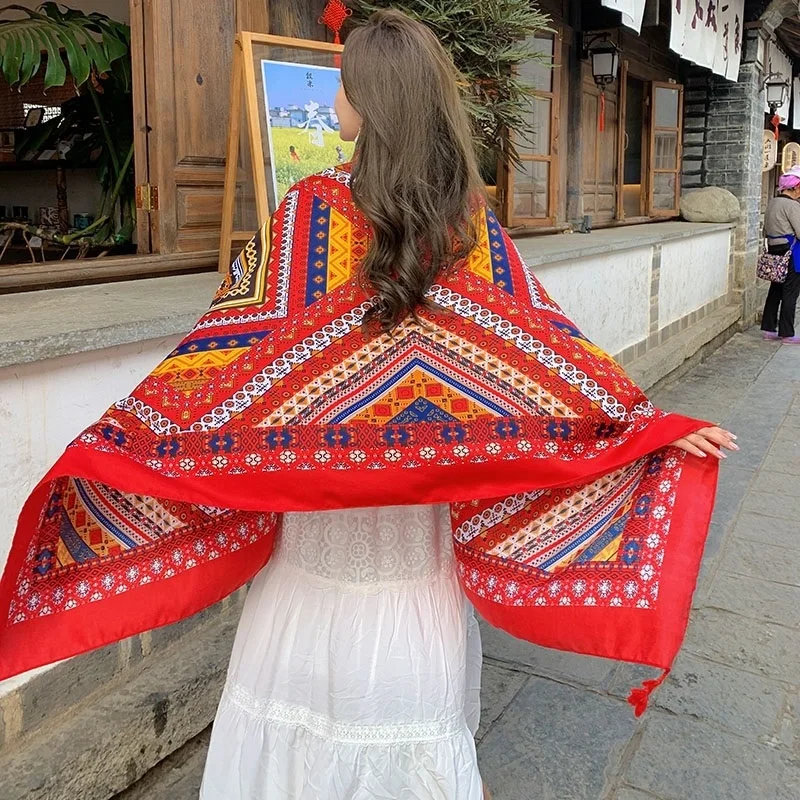 28 estilos 90x180cm viaje playa protector solar bufanda Bikini chal grande Sarong bufanda envolvente mujeres traje de baño brasileño cubierta de baño - Image 25